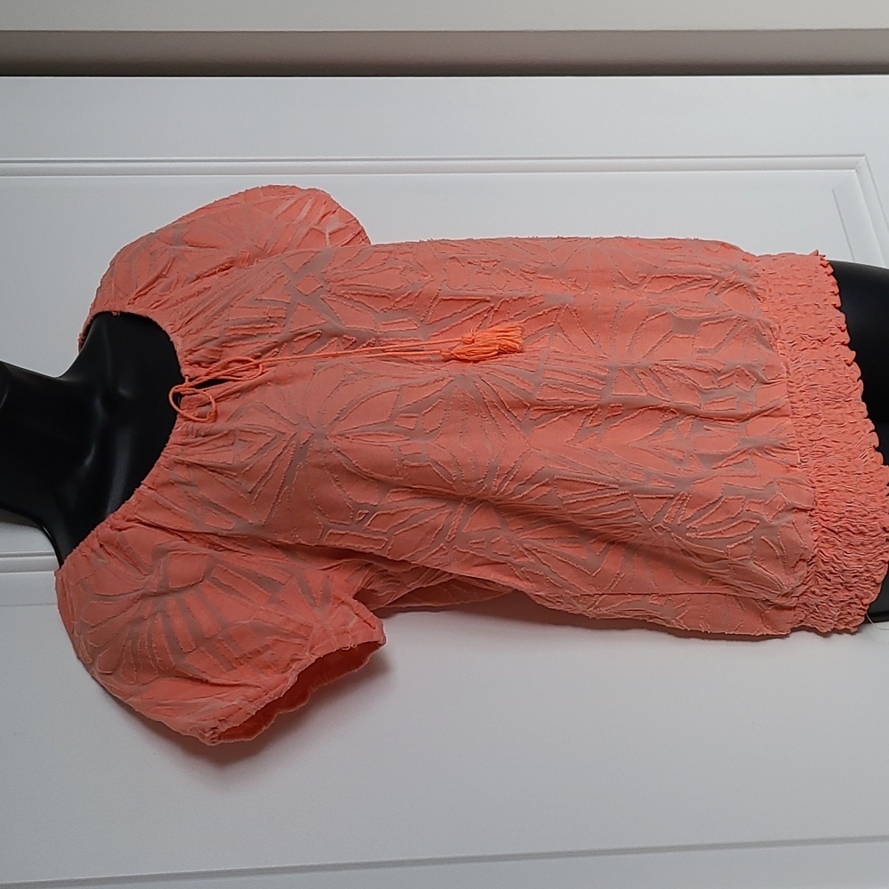 INC Casual Top Peach M